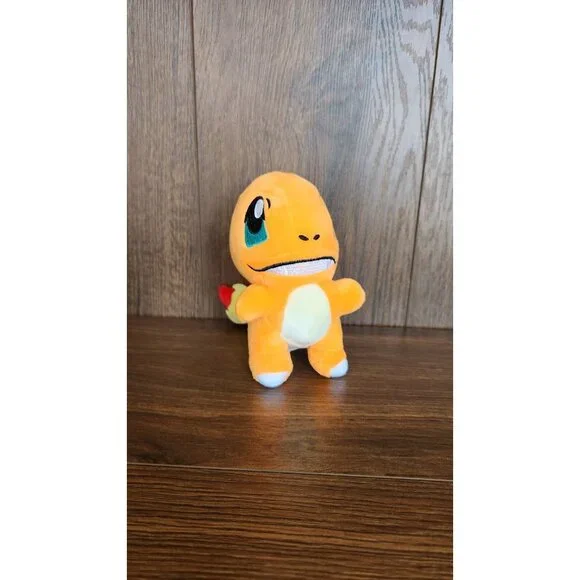 Vintage 90s Nintendo Charmander Dragon Plush 5.5" Stuffed Animal Toy - Picture 1 of 6